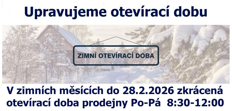 Zimní otevírací doba