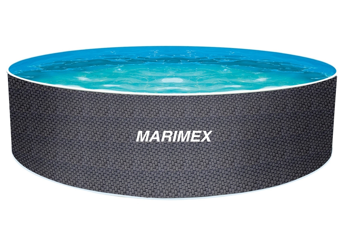 Marimex | Bazén Orlando Premium DL 4,60x1,22 m bez filtrace - motiv RATAN | 10340264
