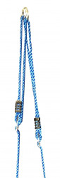 Marimex MA56654 houpačka ve tvaru kruhu 100 cm černá/modrá