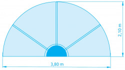Marimex | Zastřešení Marimex Pool House Control - 3,66 m pro rámové bazény | 10970566