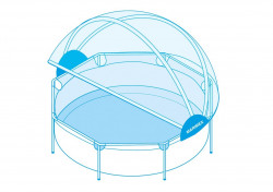 Marimex | Zastřešení Marimex Pool House Control - 3,66 m pro rámové bazény | 10970566