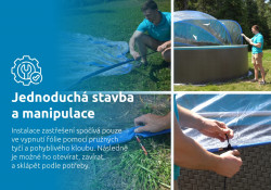Marimex | Zastřešení Marimex Pool House Cabrio - 5 m | 10970570