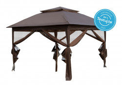 Marimex | Zahradní altán Marimex Vista 3x3 m - hnědý | 10970572